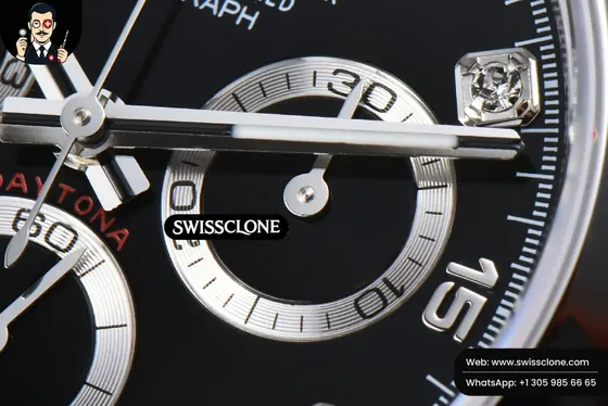 Rolex Daytona 116509 Black Dial Diamond Marker SH4130 1:1 Super Clone - On-Wrist Presence View