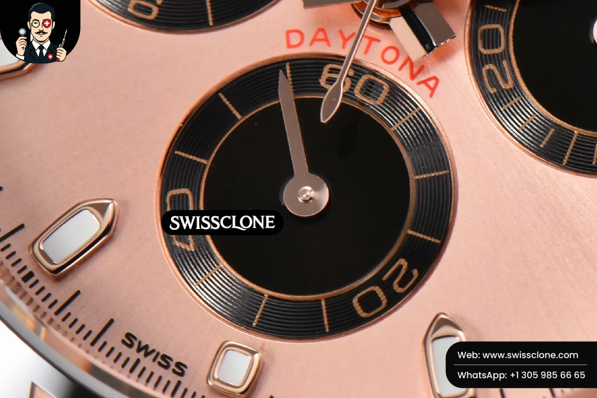 Rolex Daytona 116515 BTF Ceramic Dial Black Subdial Oysterflex BT Factory 1:1 Super Clone - On-Wrist Presence View