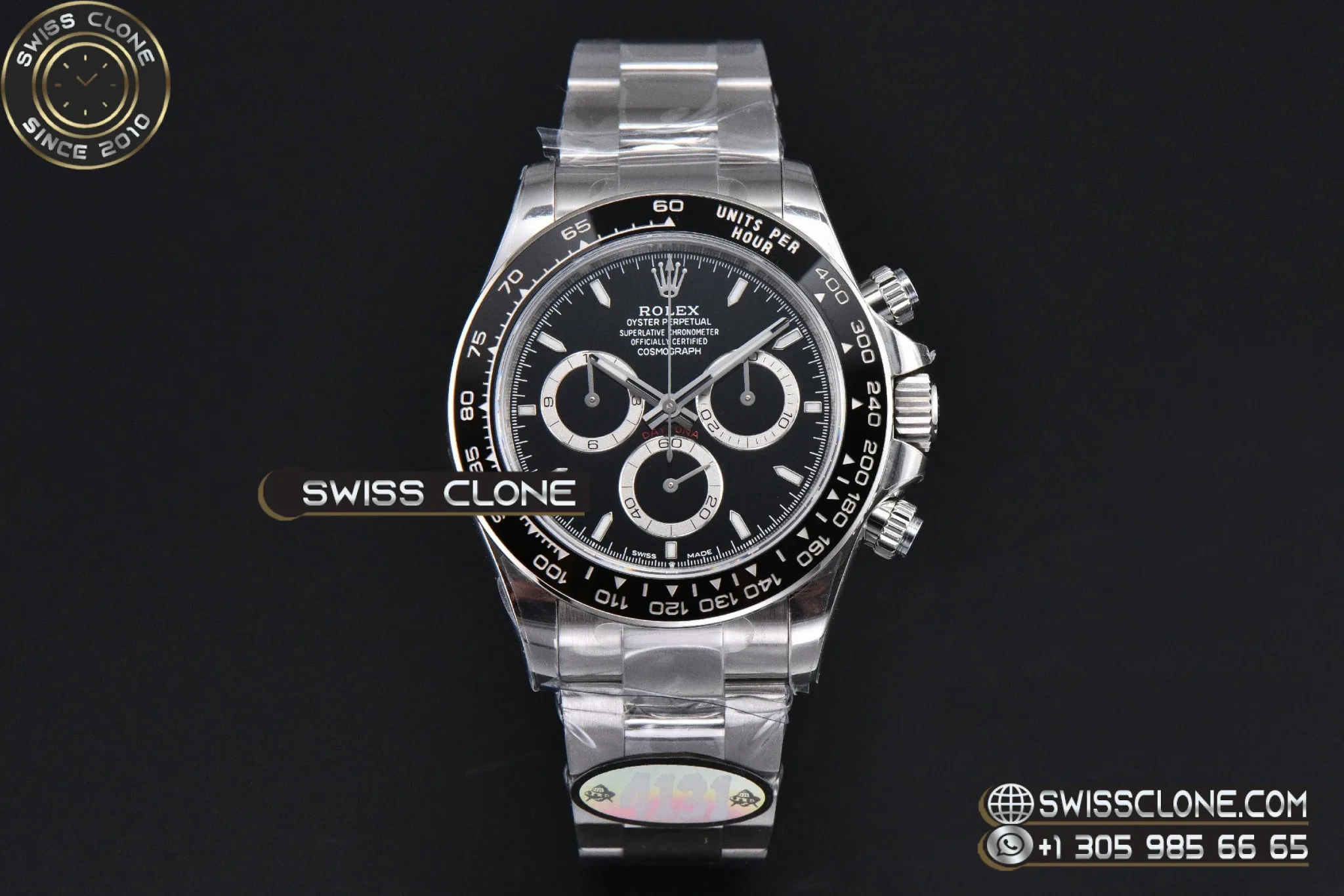 Rolex Daytona 126500 40mm Black Dial