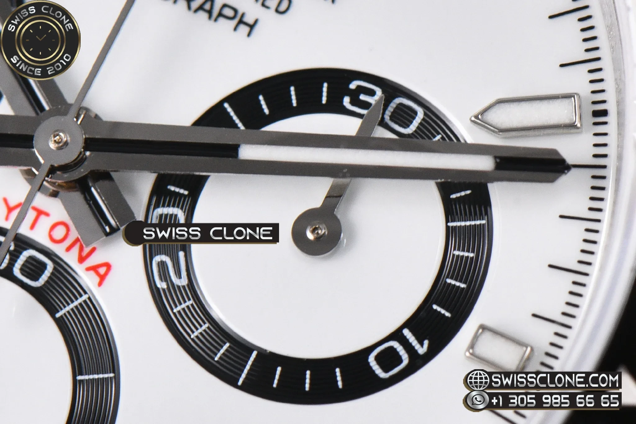 Rolex Daytona 126500 Panda 40mm UFO 904L White Dial 1:1 Super Clone - On-Wrist Presence View