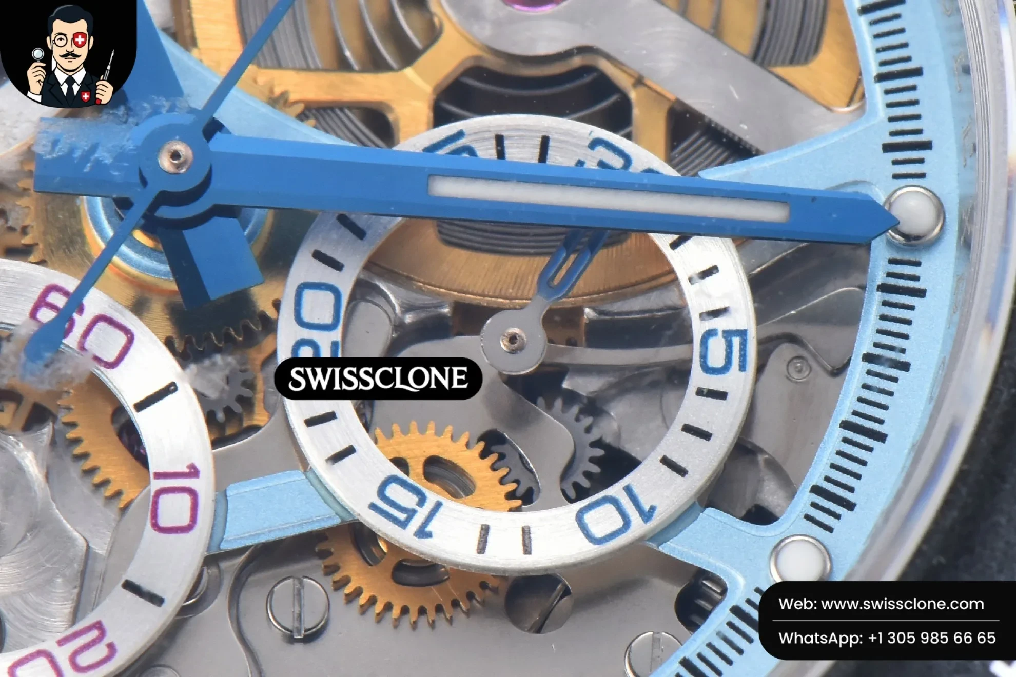 Rolex Daytona Montoya Customized Carbon Filber Colorful Skeleton Dial SS4130 1:1 Super Clone - On-Wrist Presence View