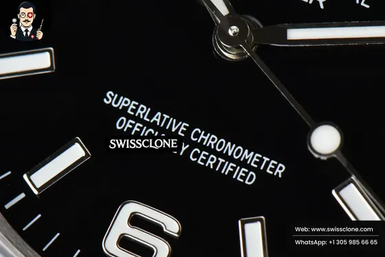 Rolex Explorer 124273 36mm 904L Black Dial VR3230 1:1 Super Clone - On-Wrist Presence View