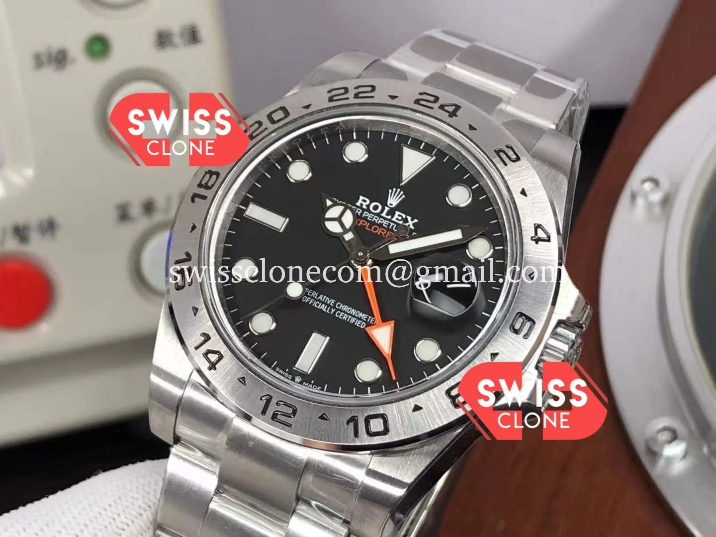 Rolex Explorer M216570 001 42MM Black Dial 904L 1:1 Super Clone - Clasp & Bracelet Finishing