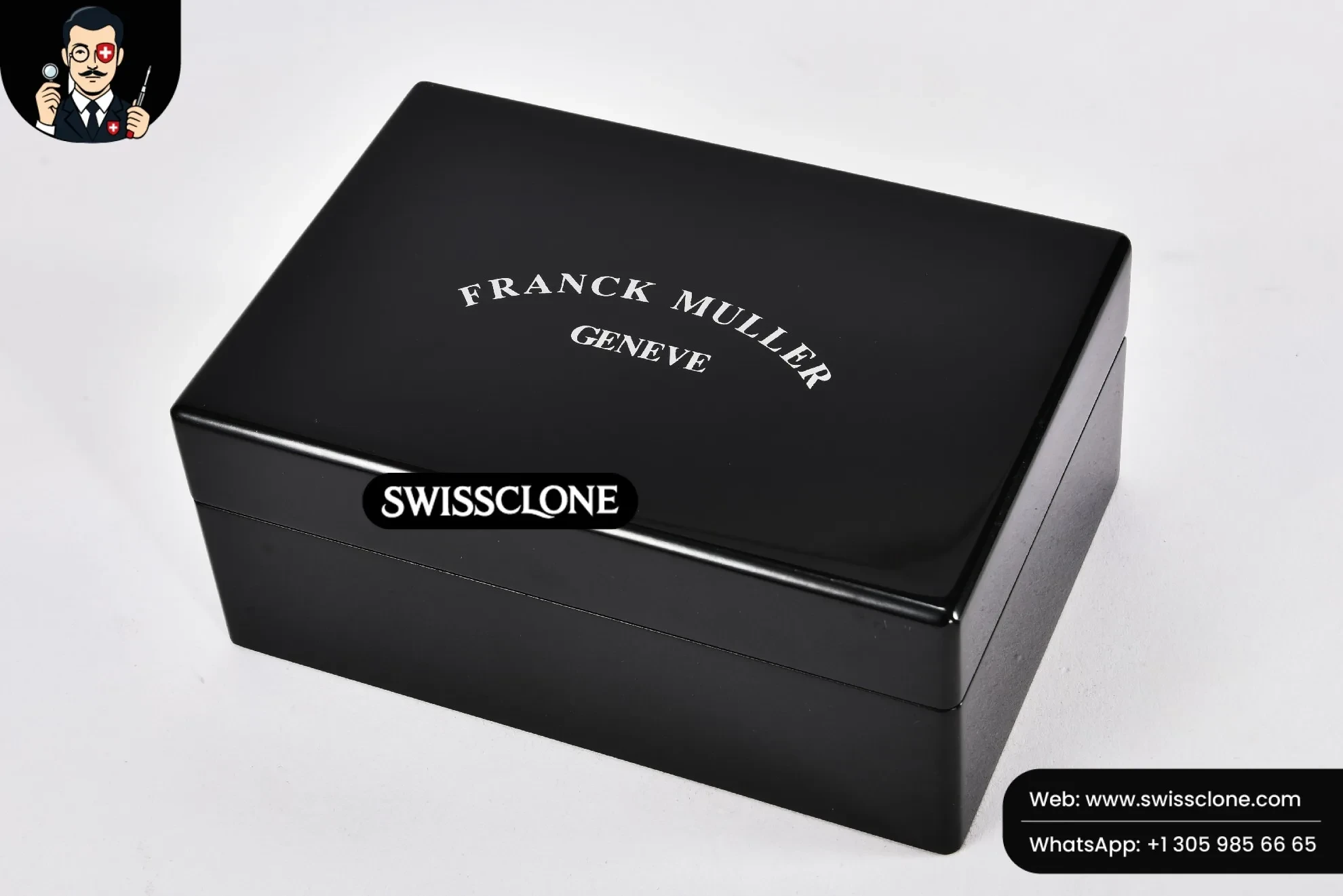 Rolex Franck Muller Box And Papers 1:1 Super Clone - Caseback & Cloned Calibre Movement