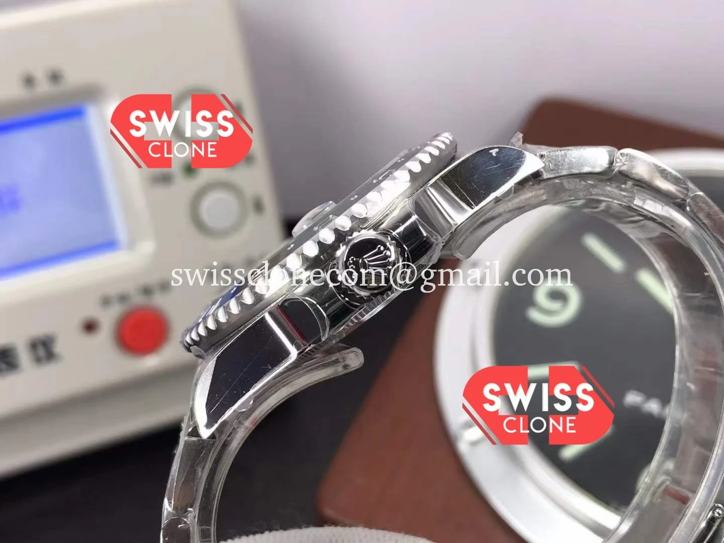 Rolex GMT Masters II 116710LN 78200 Cal.3186 Movement 1:1 Super Clone - Lateral Case Thickness Profile