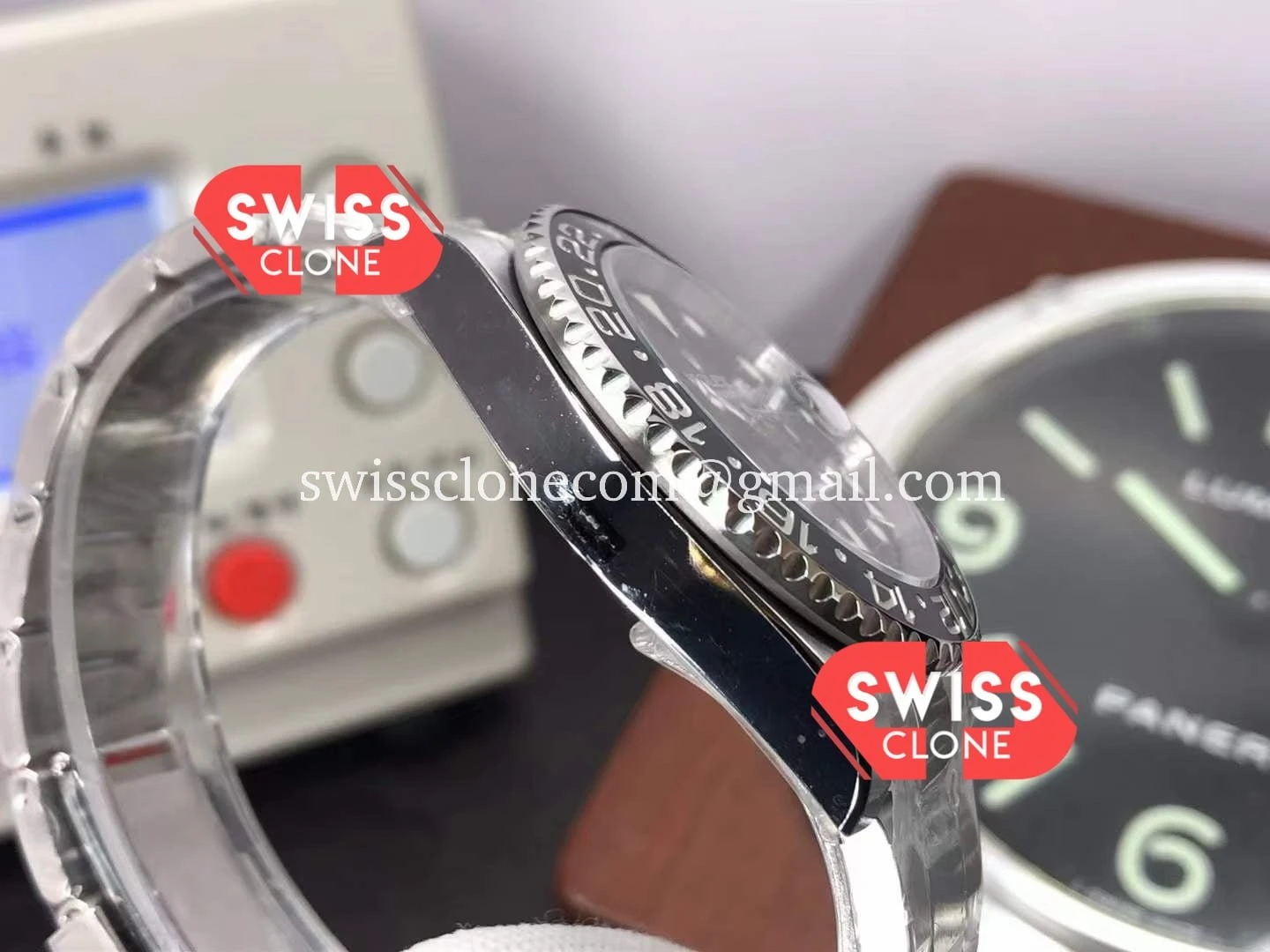 Rolex GMT Masters II 116710LN 78200 Cal.3186 Movement 1:1 Super Clone - Caseback & Cloned Calibre Movement