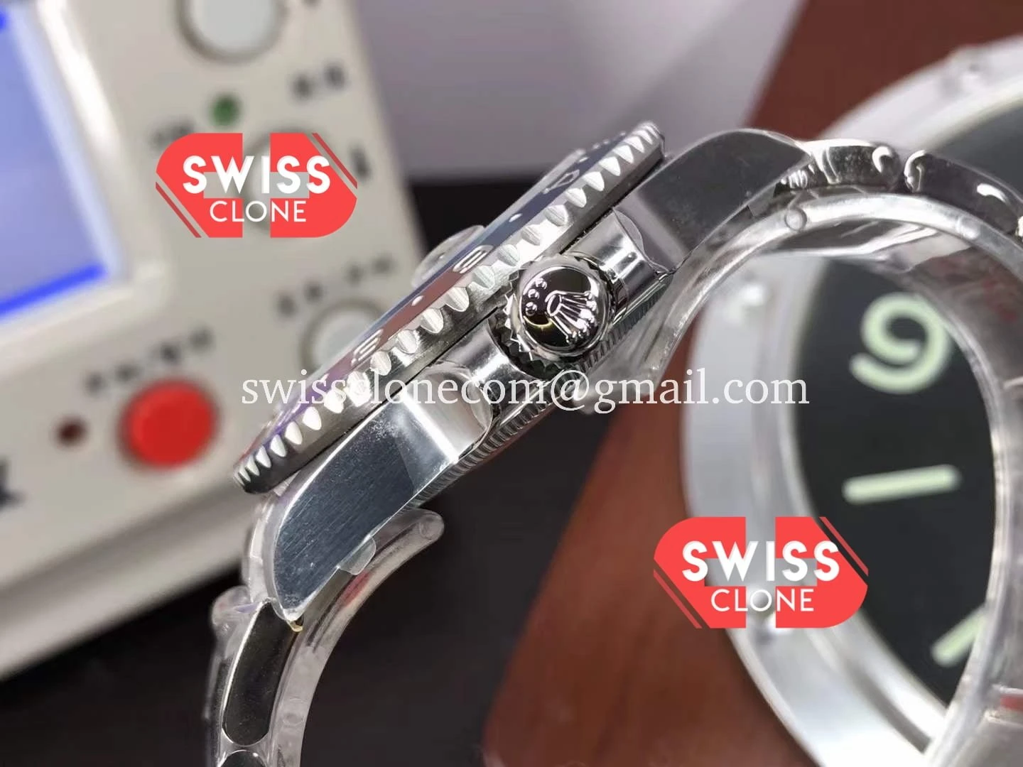 Rolex GMT Masters II 126719BLRO Pepsi Bezel 904L 1:1 Super Clone - Lateral Case Thickness Profile