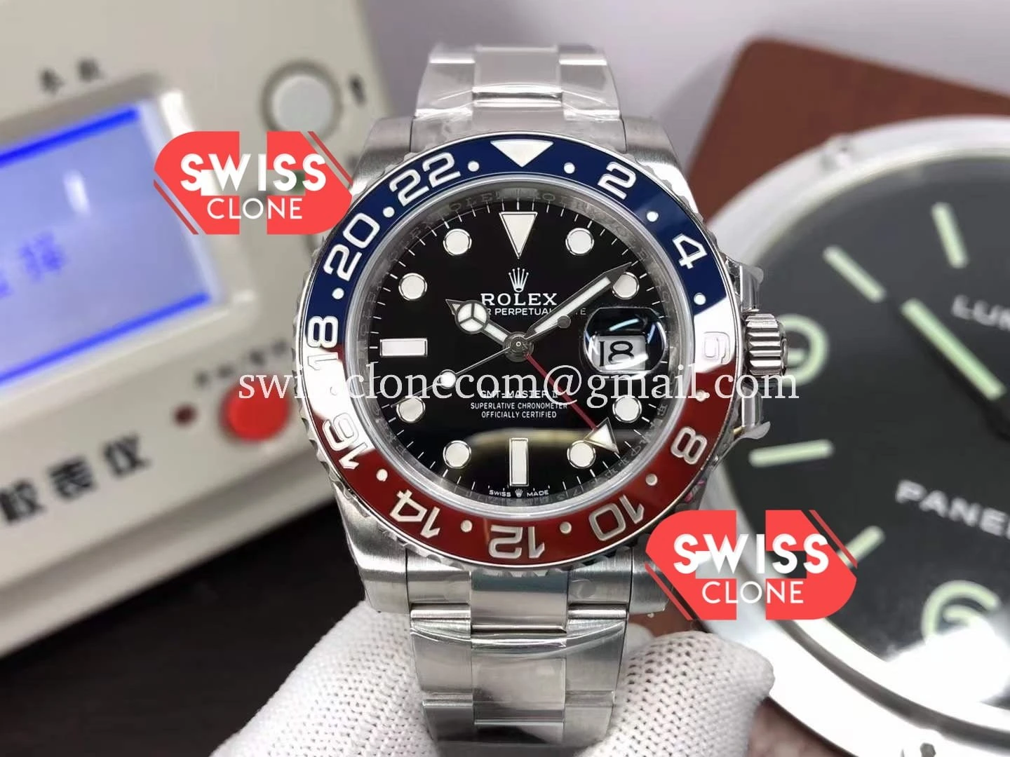 Rolex GMT Masters II 126719BLRO Pepsi Bezel 904L