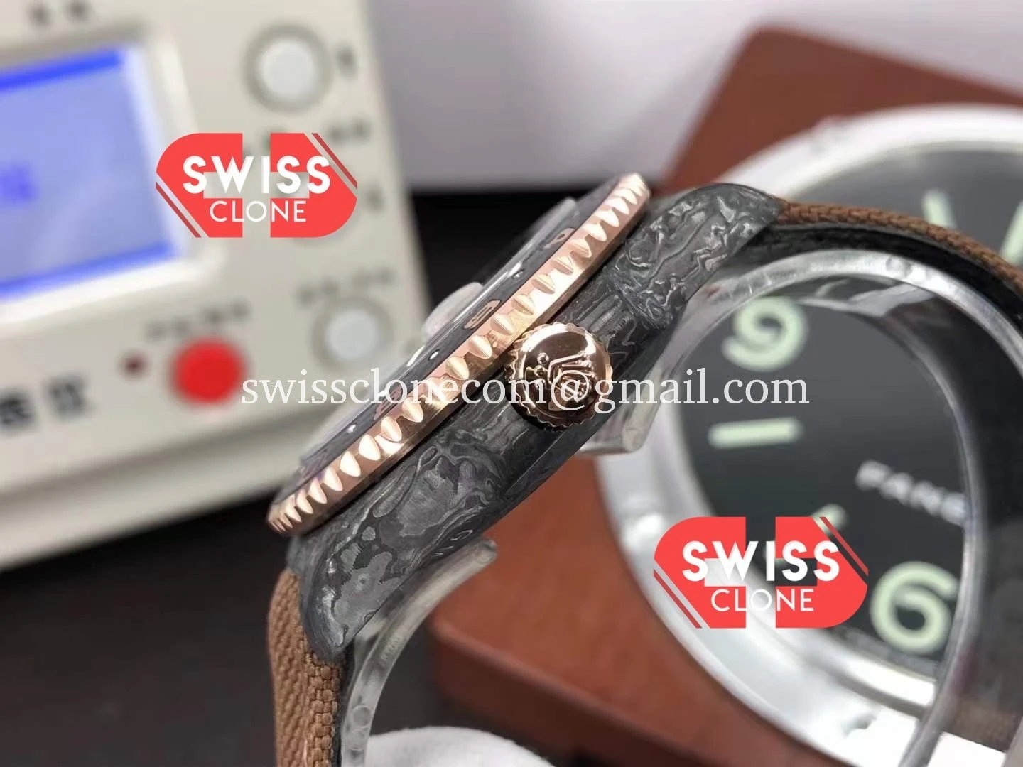 Rolex GMT Masters II DiW 1:1 Super Clone - Lateral Case Thickness Profile