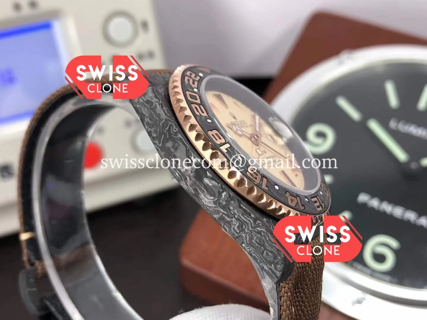 Rolex GMT Masters II DiW 1:1 Super Clone - Caseback & Cloned Calibre Movement