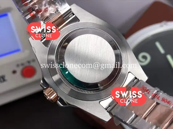 Rolex GMT Masters II M126711CHNR-0002 Everose Two Tone (SW-21363) 1:1 Super Clone - On-Wrist Presence & Lug Geometry