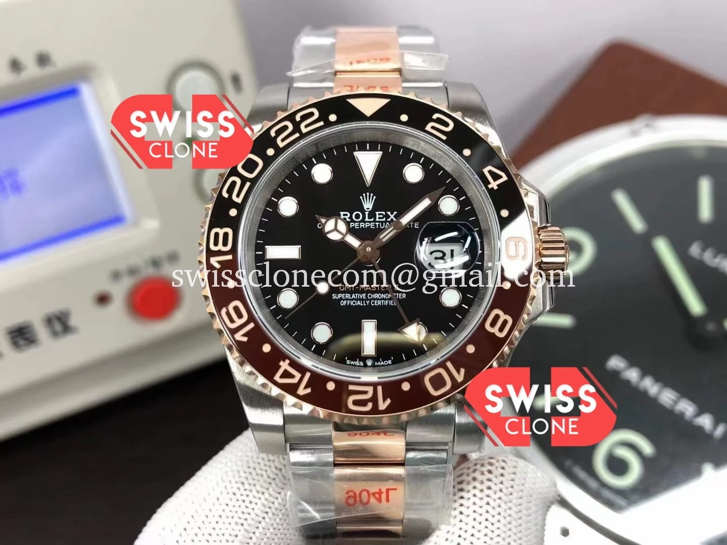 Rolex GMT Masters II M126711CHNR-0002 Everose Two Tone