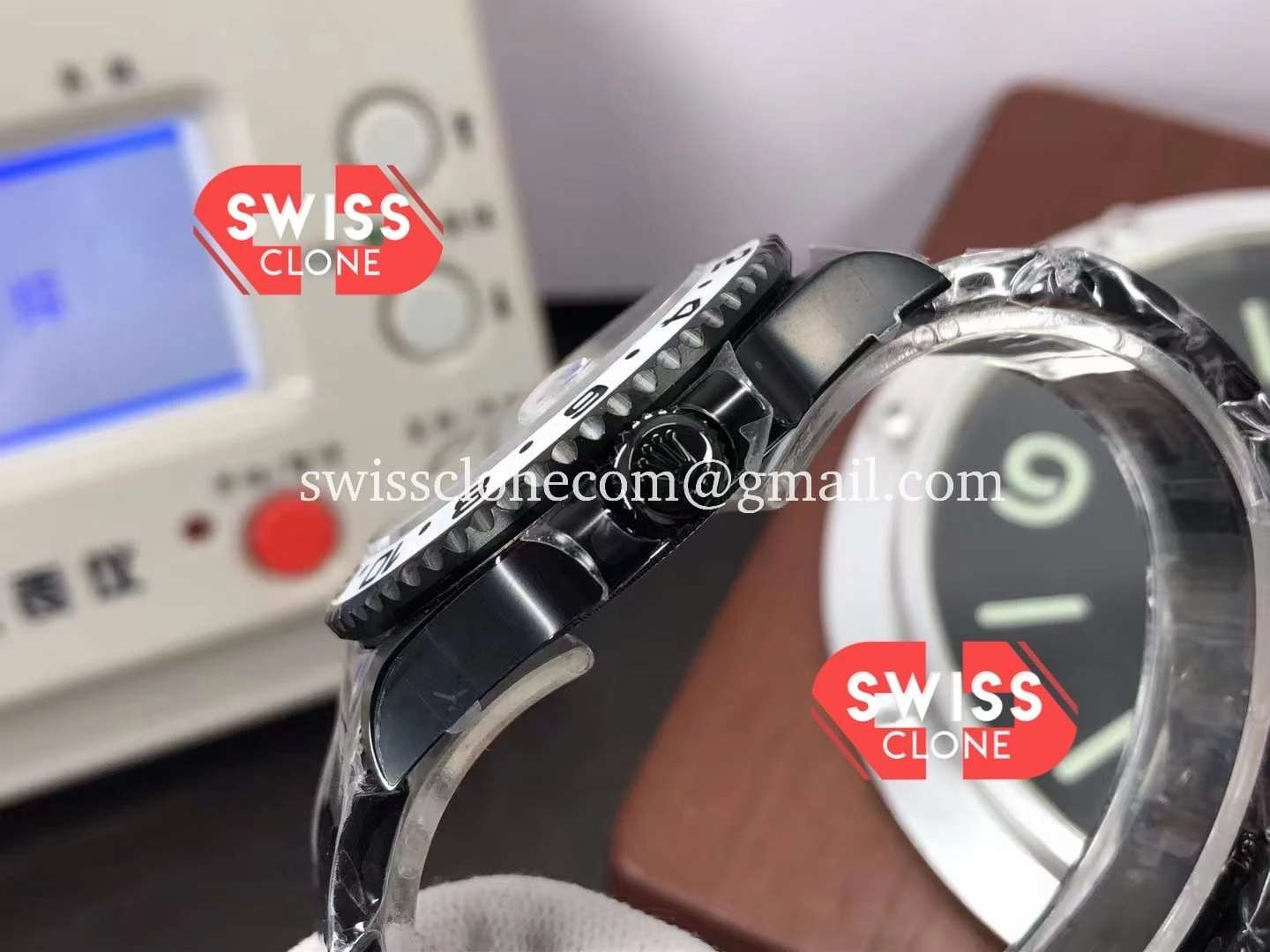 Rolex GMT Masters II REF.126710BLRO “Oreo” 1:1 Super Clone Det - Lateral Case Thickness Profile