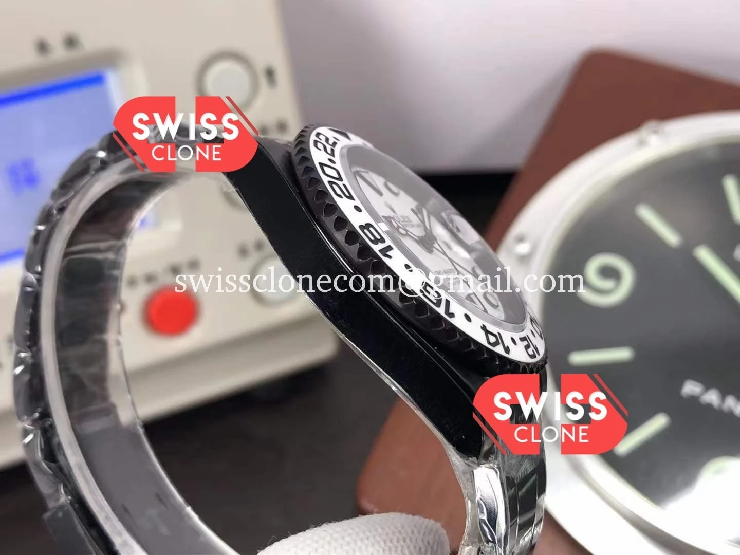 Rolex GMT Masters II REF.126710BLRO “Oreo” 1:1 Super Clone Det - Caseback & Cloned Calibre Movement