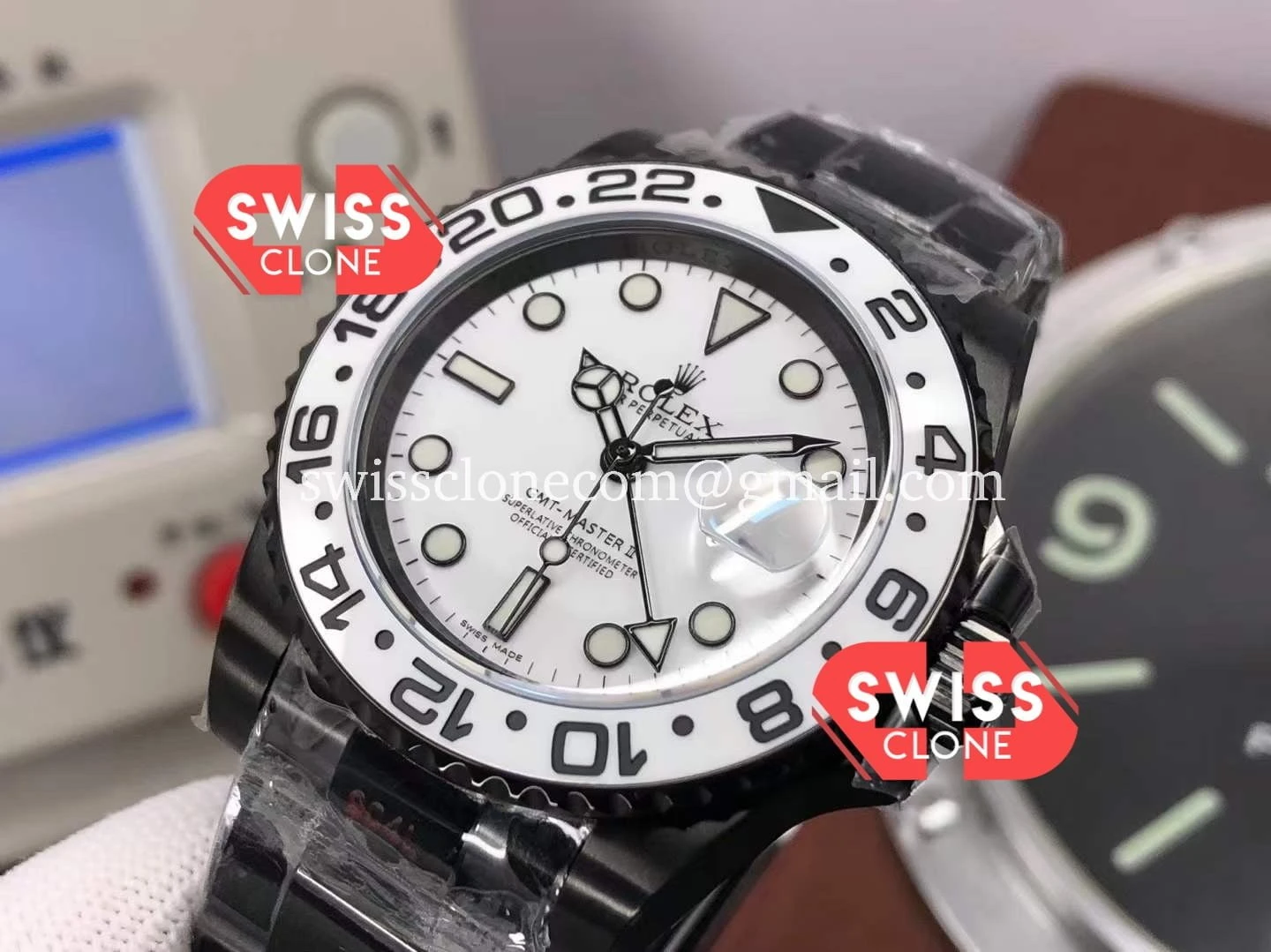 Rolex GMT Masters II REF.126710BLRO “Oreo” 1:1 Super Clone Det - Clasp & Bracelet Finishing