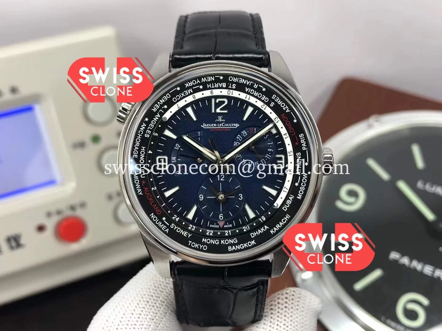 Jaeger-LeCoultre Polaris Geographic 904847J Steel Case
