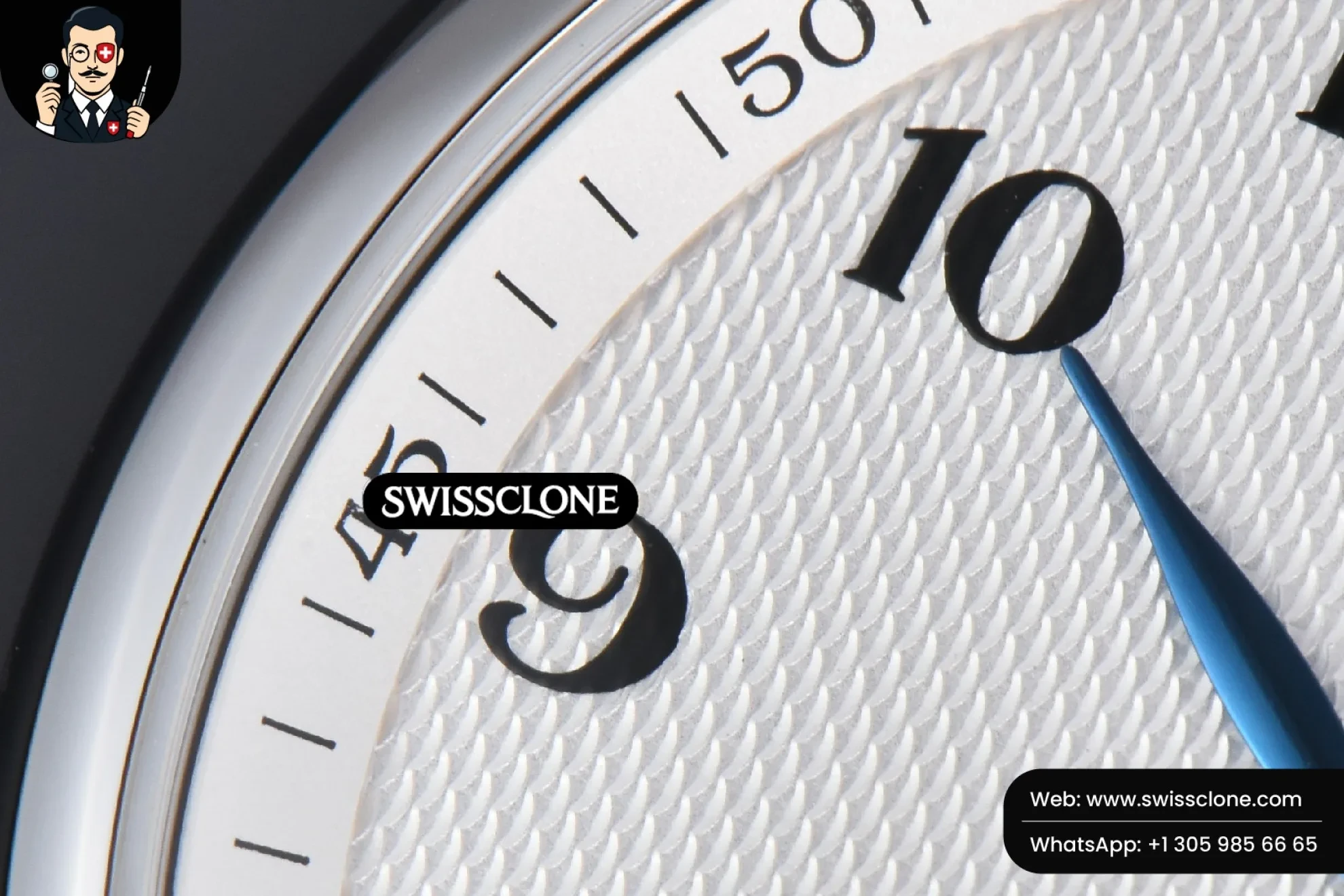 Rolex Longines Master Automatic 40mm LGF White Dial Leather 1:1 Super Clone - Clasp & Bracelet Finishing