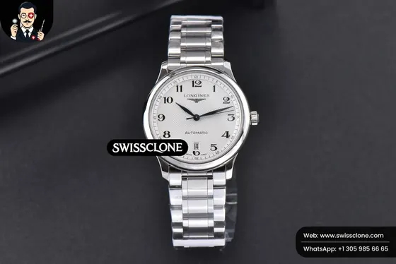Rolex Master Collection KZF 38mm White Textured Dial 1:1 Super Clone - Dial Macro Close-Up