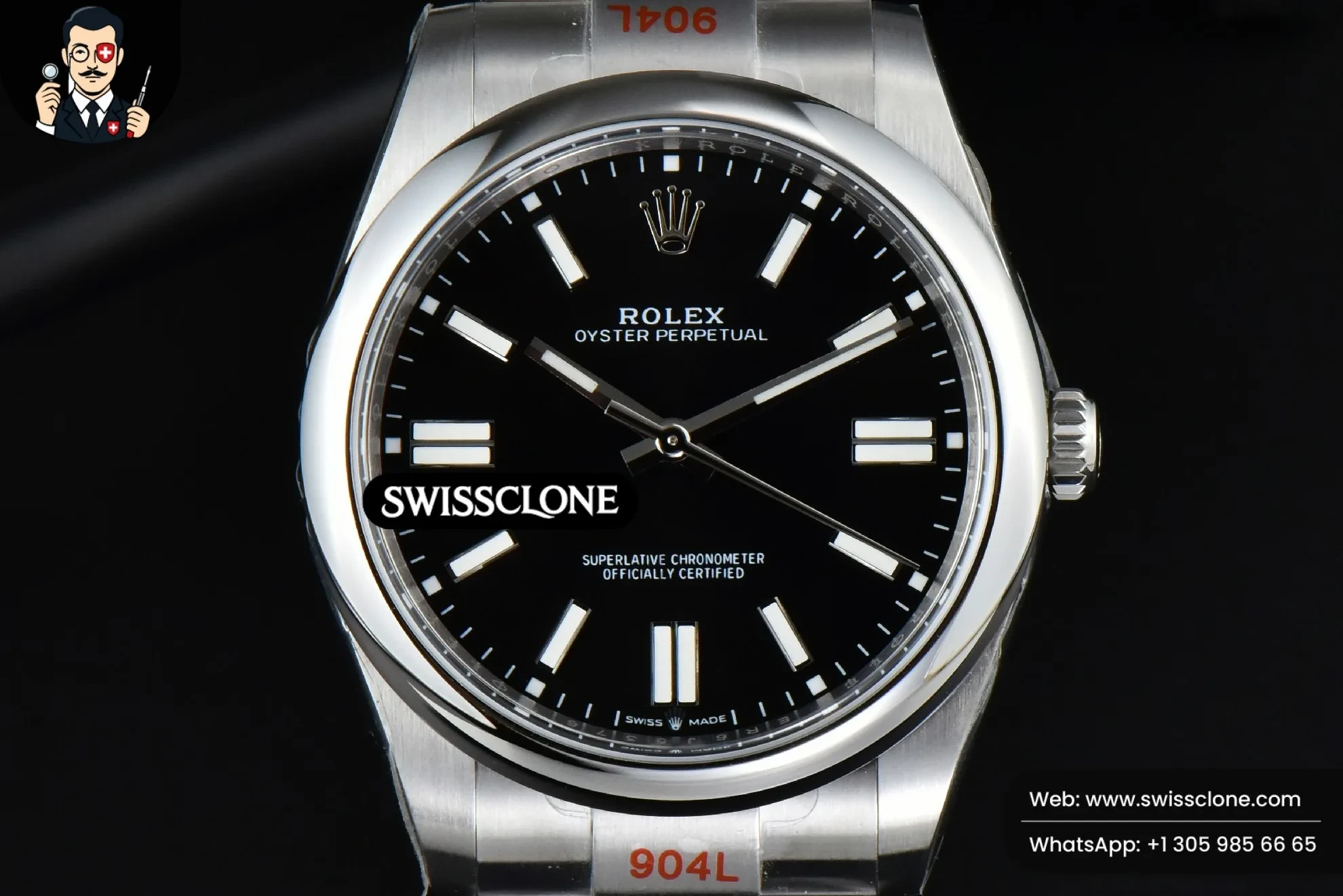 Rolex Oyster Perpetual 124300 41mm Black Dial