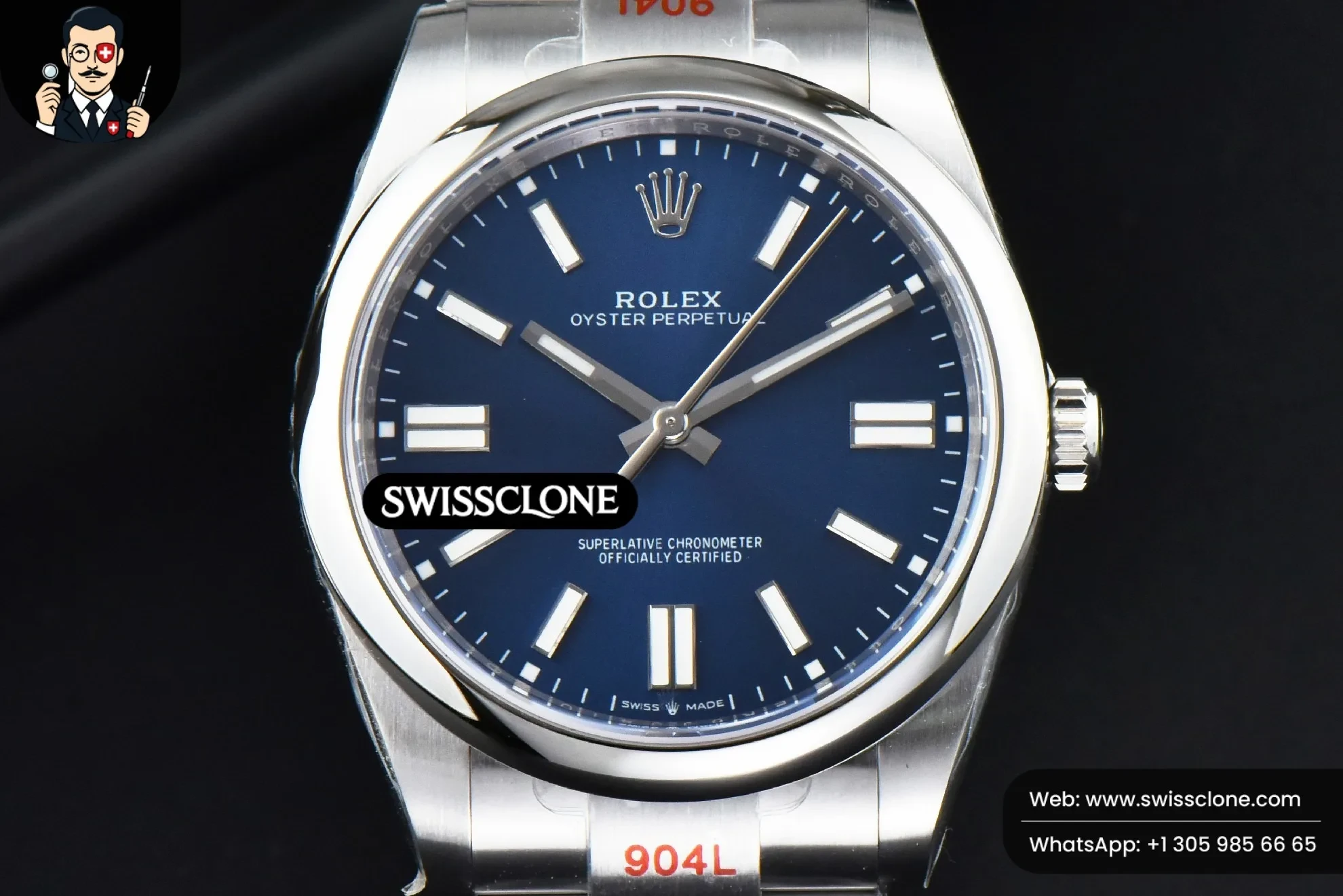 Rolex Oyster Perpetual 124300 41mm Blue Dial