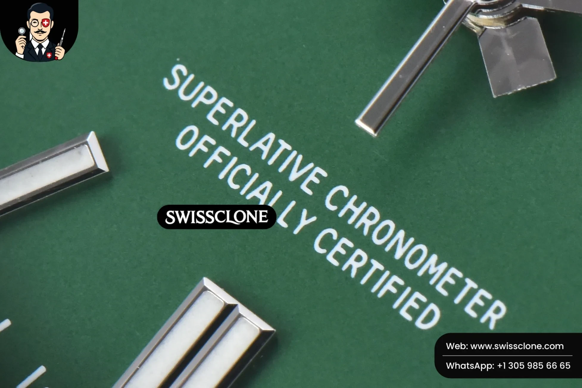 Rolex Oyster Perpetual 126000 36mm 904L Green Dial VR3230 1:1 Super Clone - Lateral Case Thickness Profile