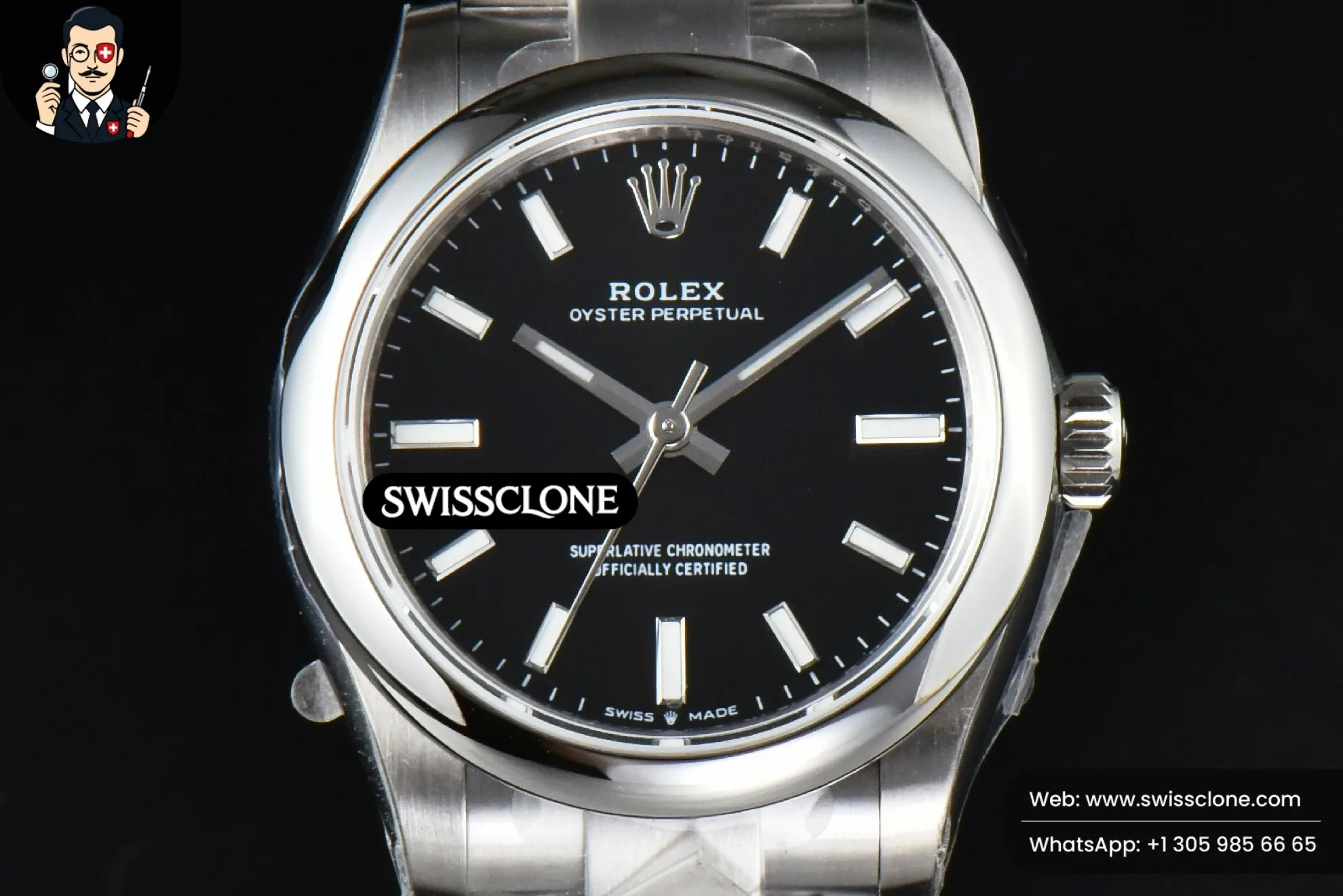 Rolex Oyster Perpetual 277200 31mm Black Dial