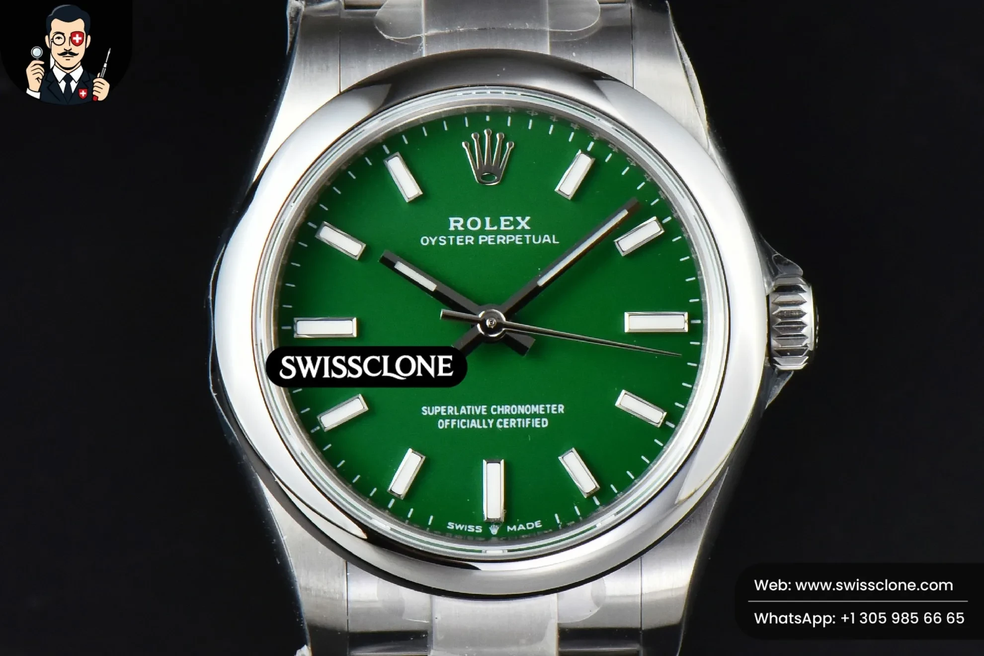Rolex Oyster Perpetual 277200 31mm Green Dial