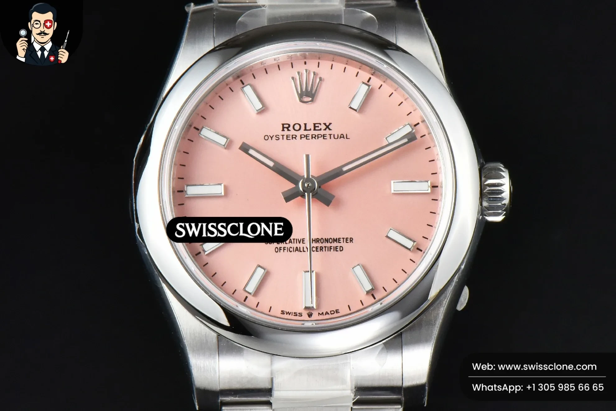 Rolex Oyster Perpetual 277200 31mm Pink Dial