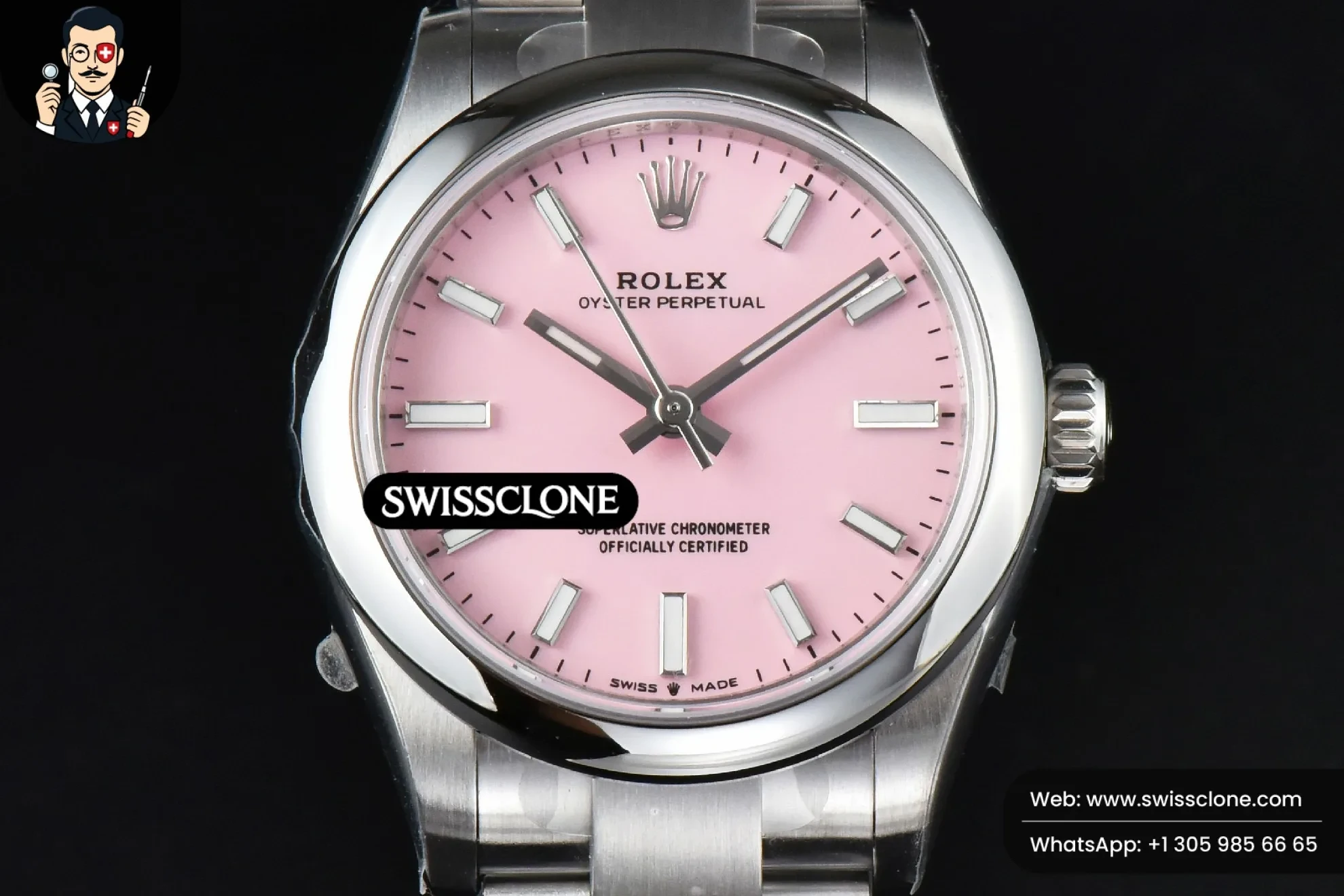 Rolex Oyster Perpetual 277200 31mm Pink Dial