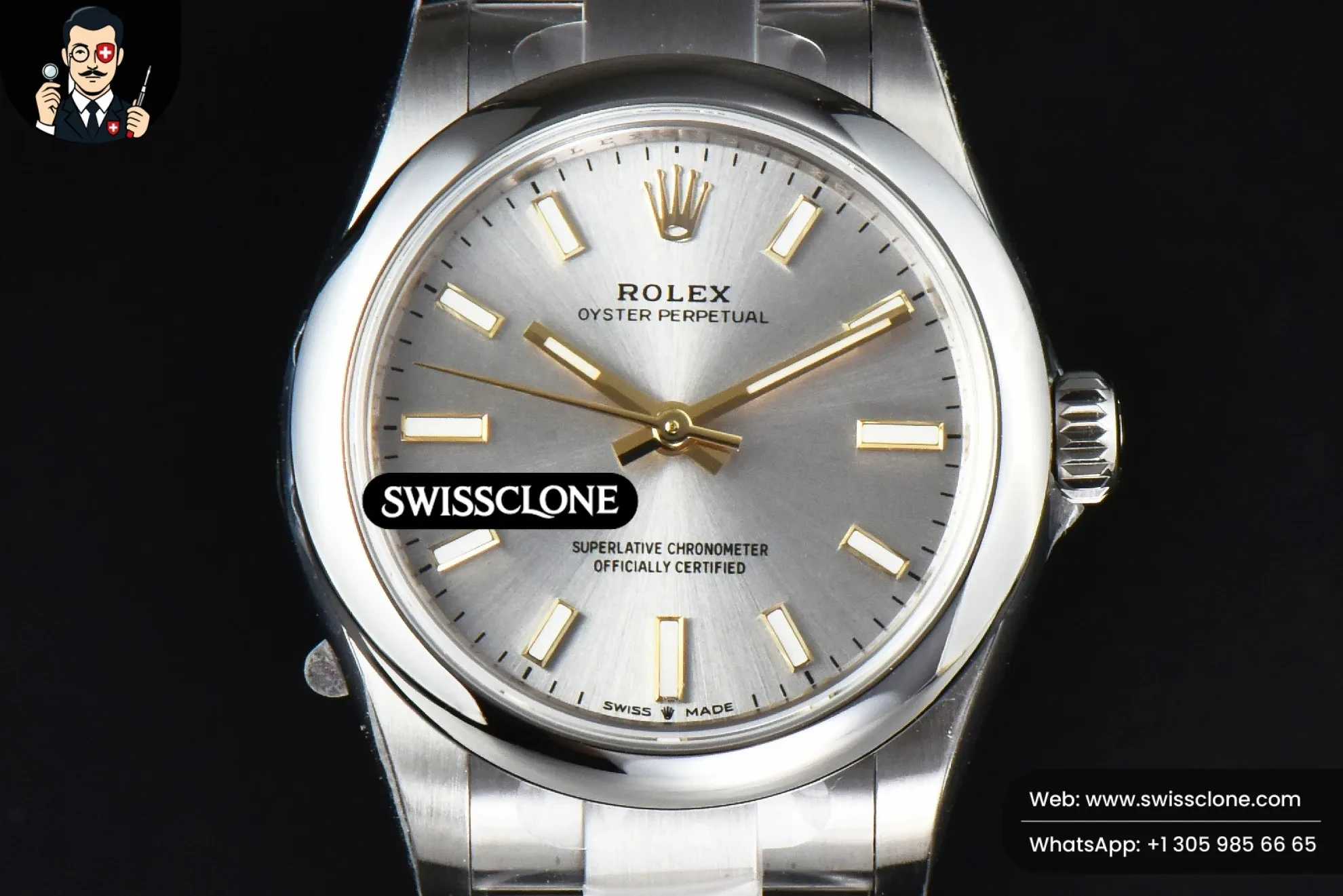 Rolex Oyster Perpetual 277200 31mm Silver Dial