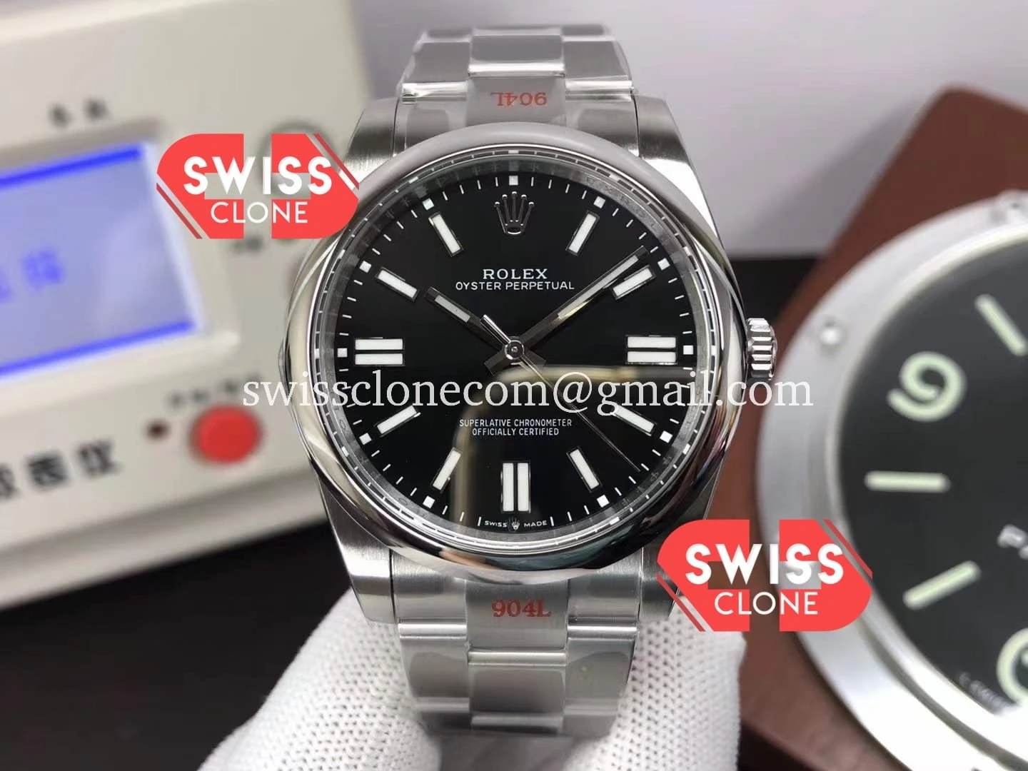 Rolex Oyster Perpetual Black 41MM REF#124300 Cal.3230