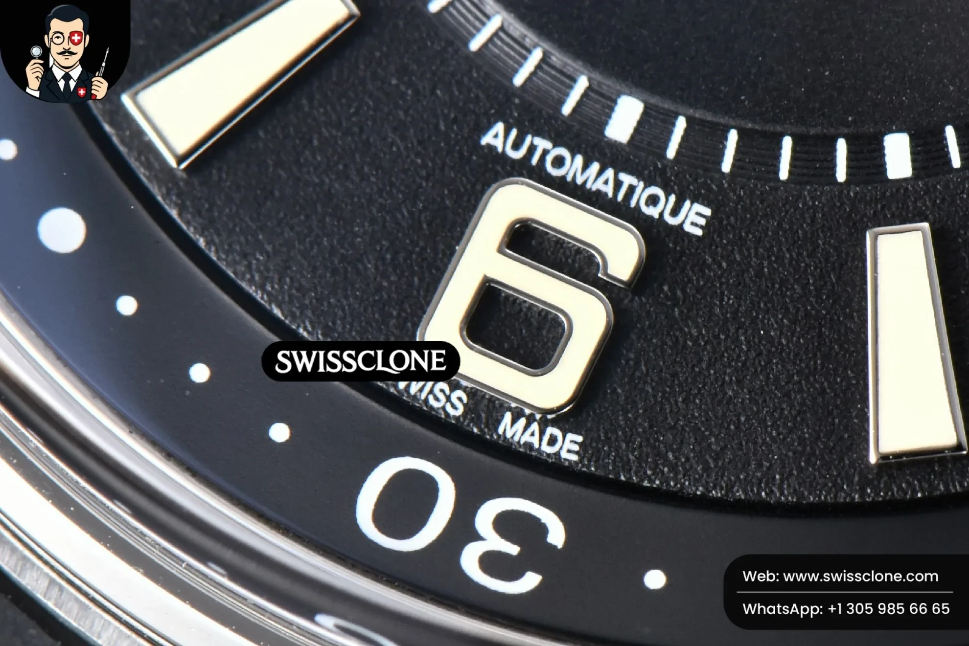 Rolex Polaris CSF 42mm Black Dial Black Rubber MY9015 Mod 1:1 Super Clone - On-Wrist Presence View