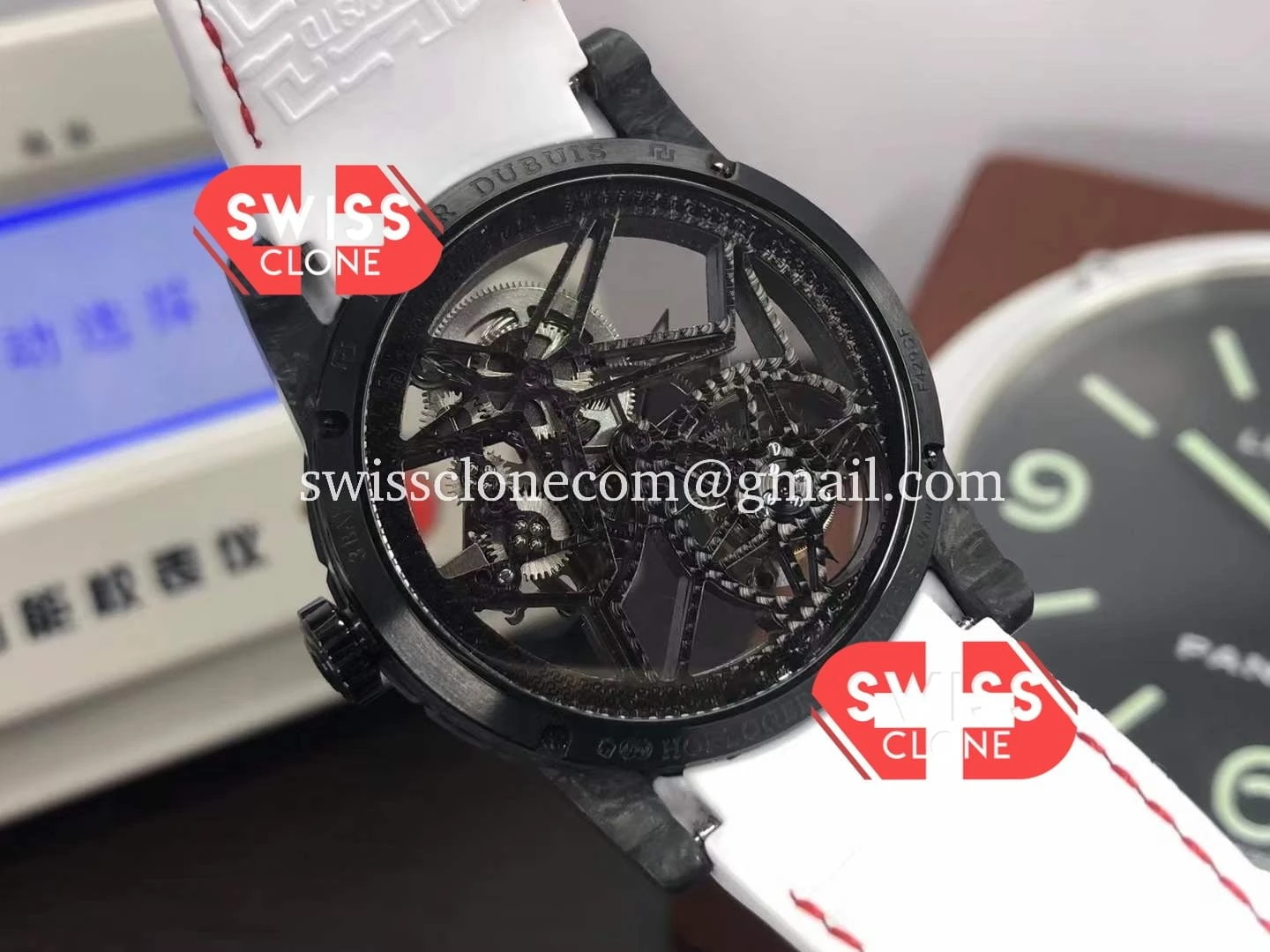 Rolex Roger Dubuis Excalibur Spider Flying 1:1 Super Clone - Lateral Case Thickness Profile