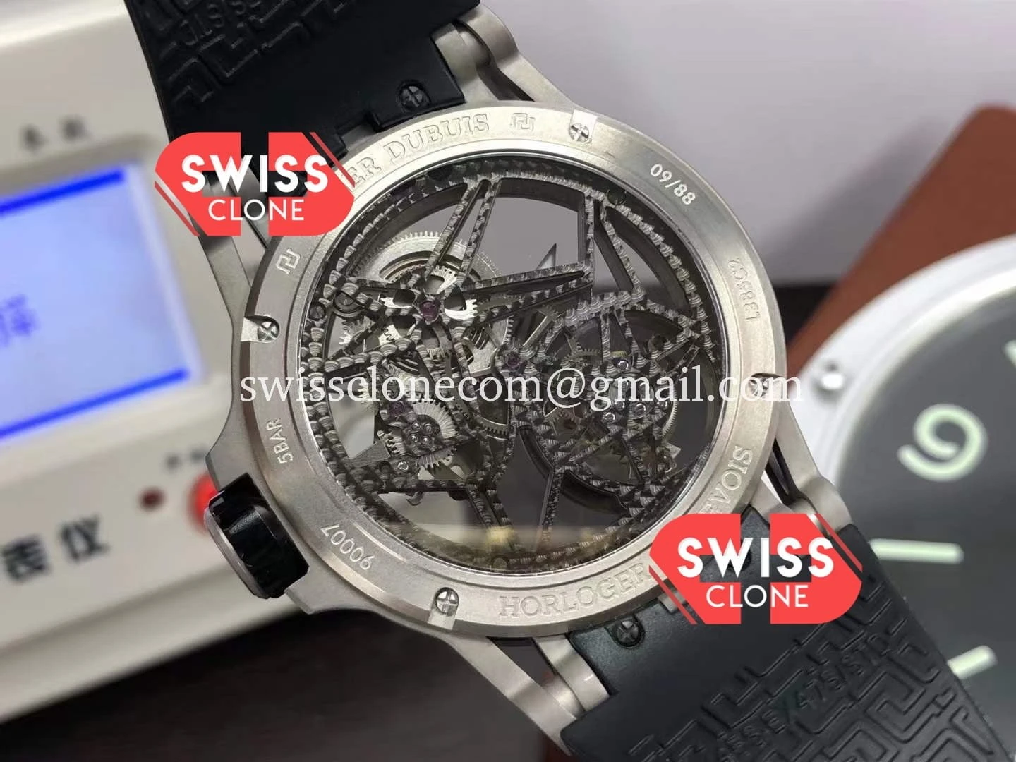 Rolex Roger Dubuis Excalibur Spider Flying Tourbillon 1:1 Super Clone - On-Wrist Presence View