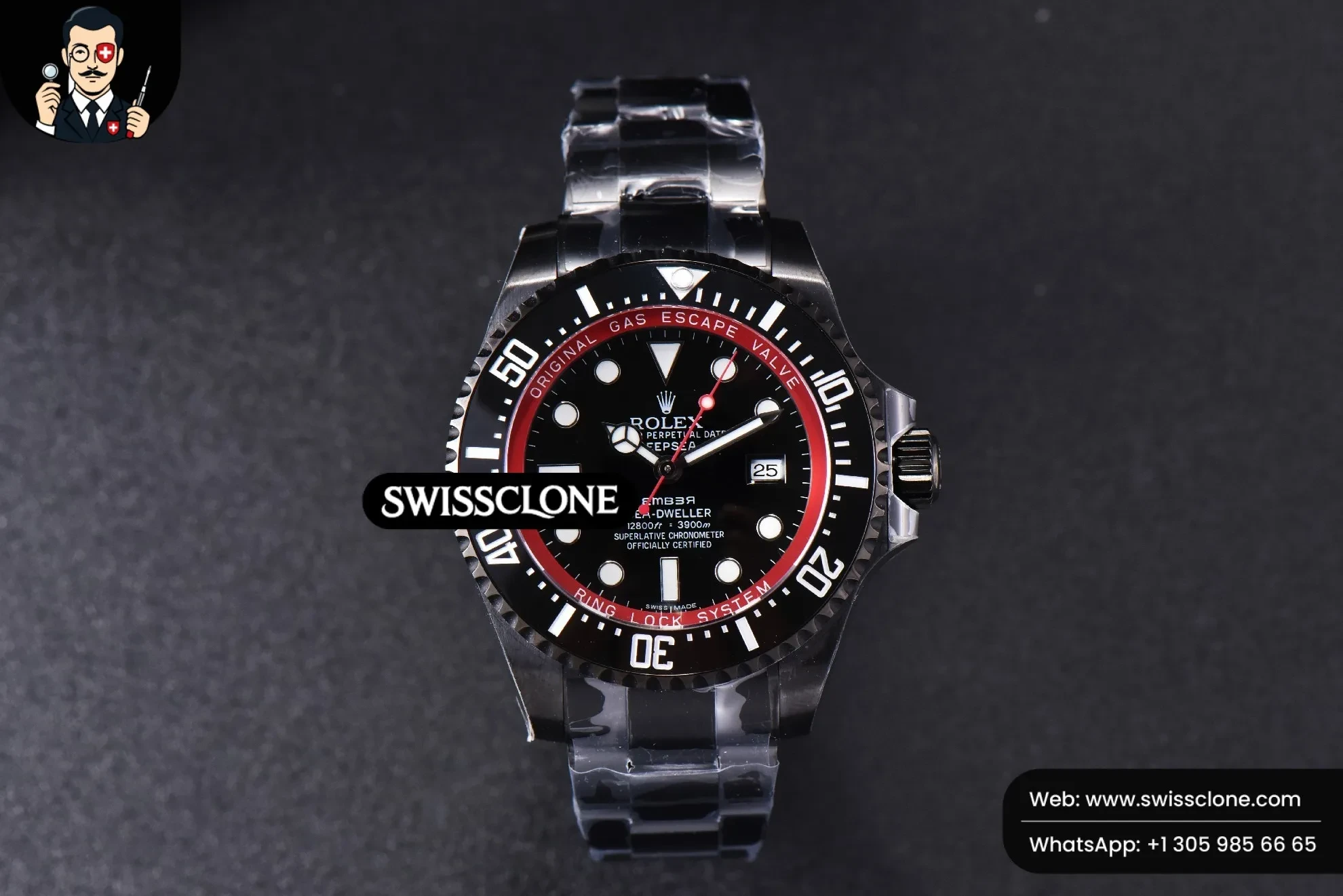 Rolex Sea-Dweller 116660 Bamford PVD 44mm VRF Black Dial PVD