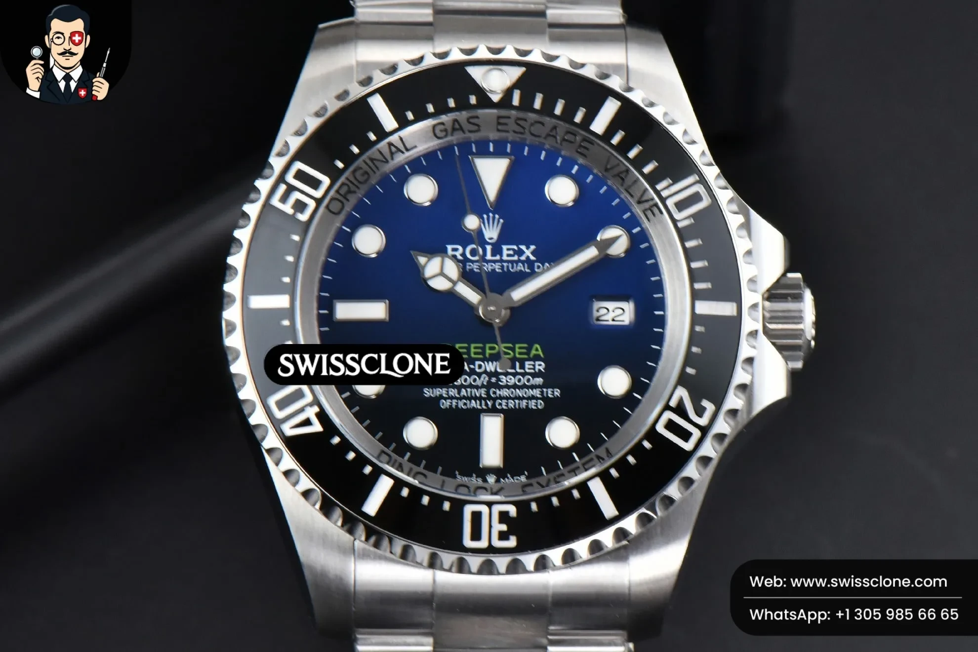 Rolex Sea-Dweller 126660 ‘D-Blue’ 44mm Blue Gradiant Dial