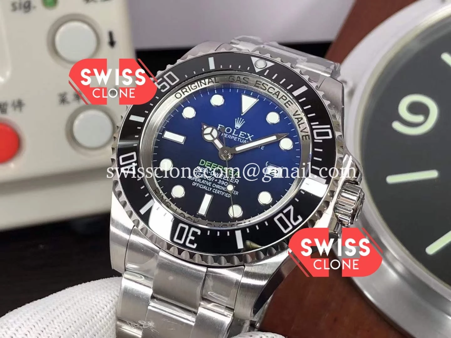 Rolex Sea Dweller Deepsea Blue Dial 3235 1:1 Super Clone - Clasp & Bracelet Finishing