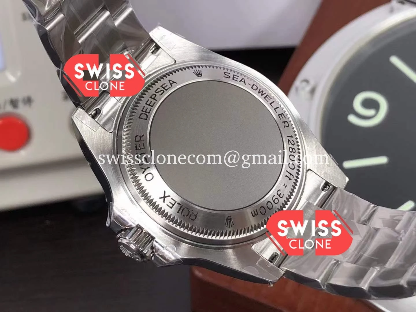 Rolex Sea Dweller Deepsea Blue Dial 3235 1:1 Super Clone - On-Wrist Presence View