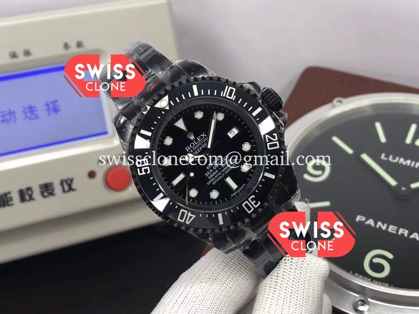 Rolex Sea-Dweller Deepsea Blaken "Ember" Black Dial PVD - Image 2