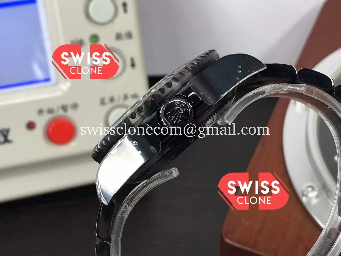 Rolex SeaDweller Deepsea BLAKEN Black Dial 1:1 Super Clone - Lateral Case Thickness Profile
