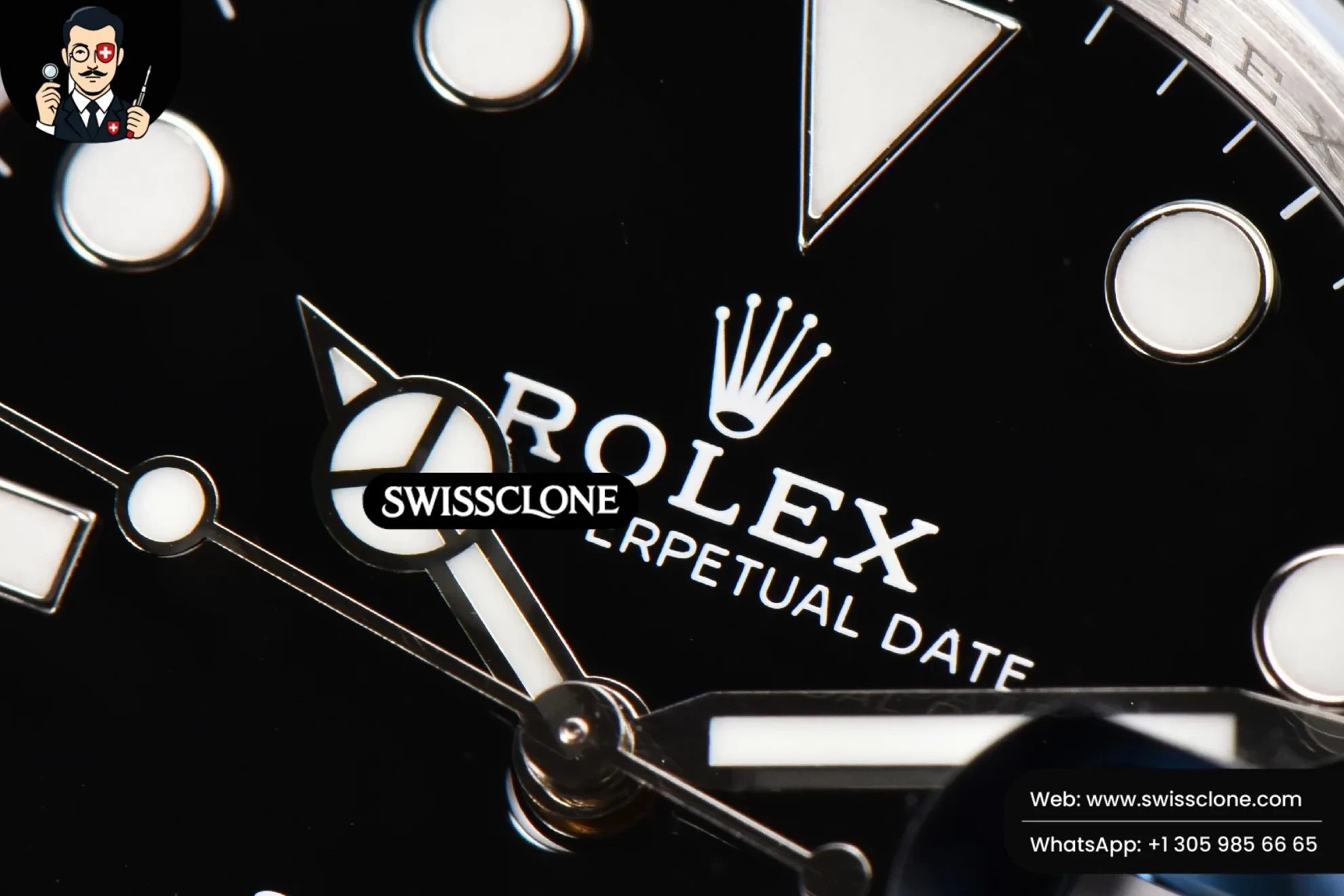 Rolex Submariner 116610 LN 40m King Black Ceramic Black Dial VS3135 1:1 Super Clone - Clasp & Bracelet Finishing