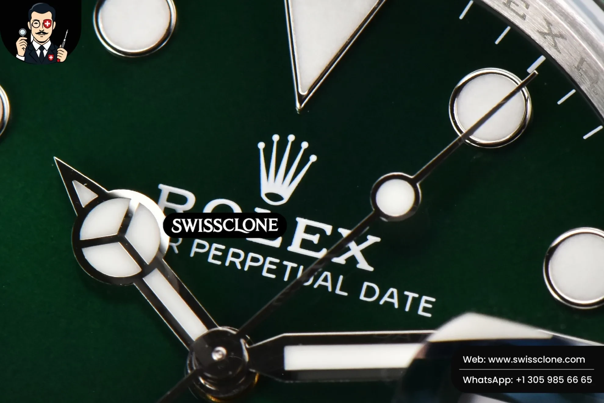 Rolex Submariner 116610 LV 40m King Green Ceramic Green Dial VS3135 1:1 Super Clone - Bezel & Case Profile