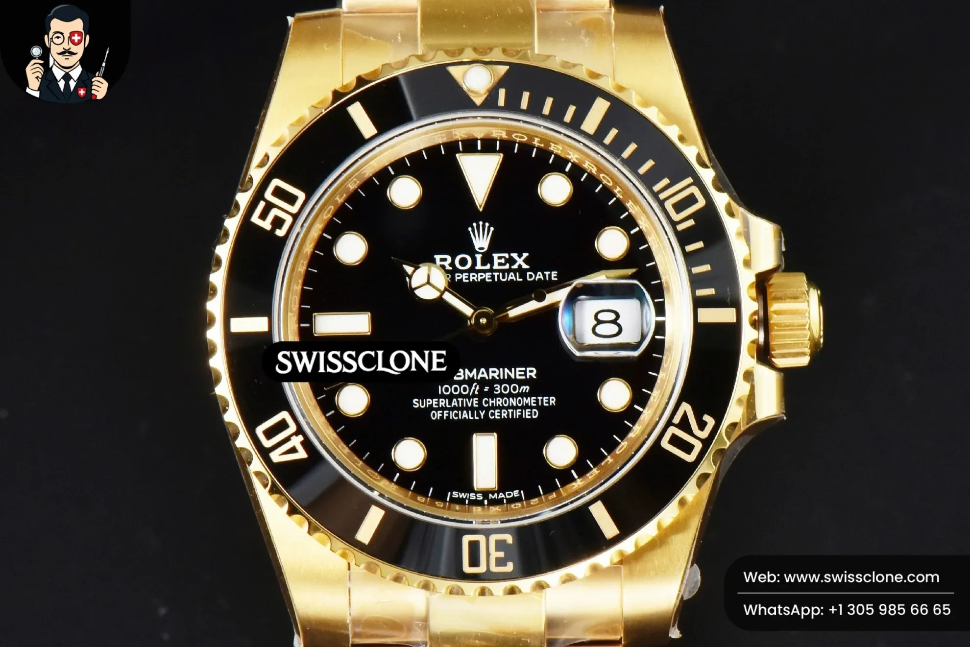 Rolex Submariner 116618 LN 40mm Black Dial VS3130