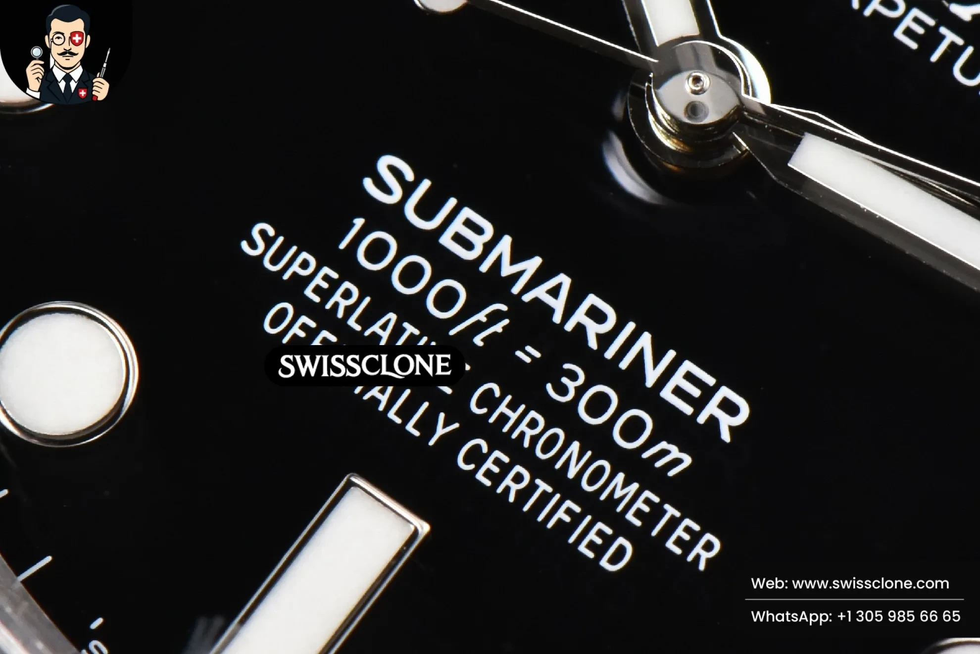 Rolex Submariner 124060 LN No Date 41mm King VR3230 1:1 Super Clone - Lateral Case Thickness Profile