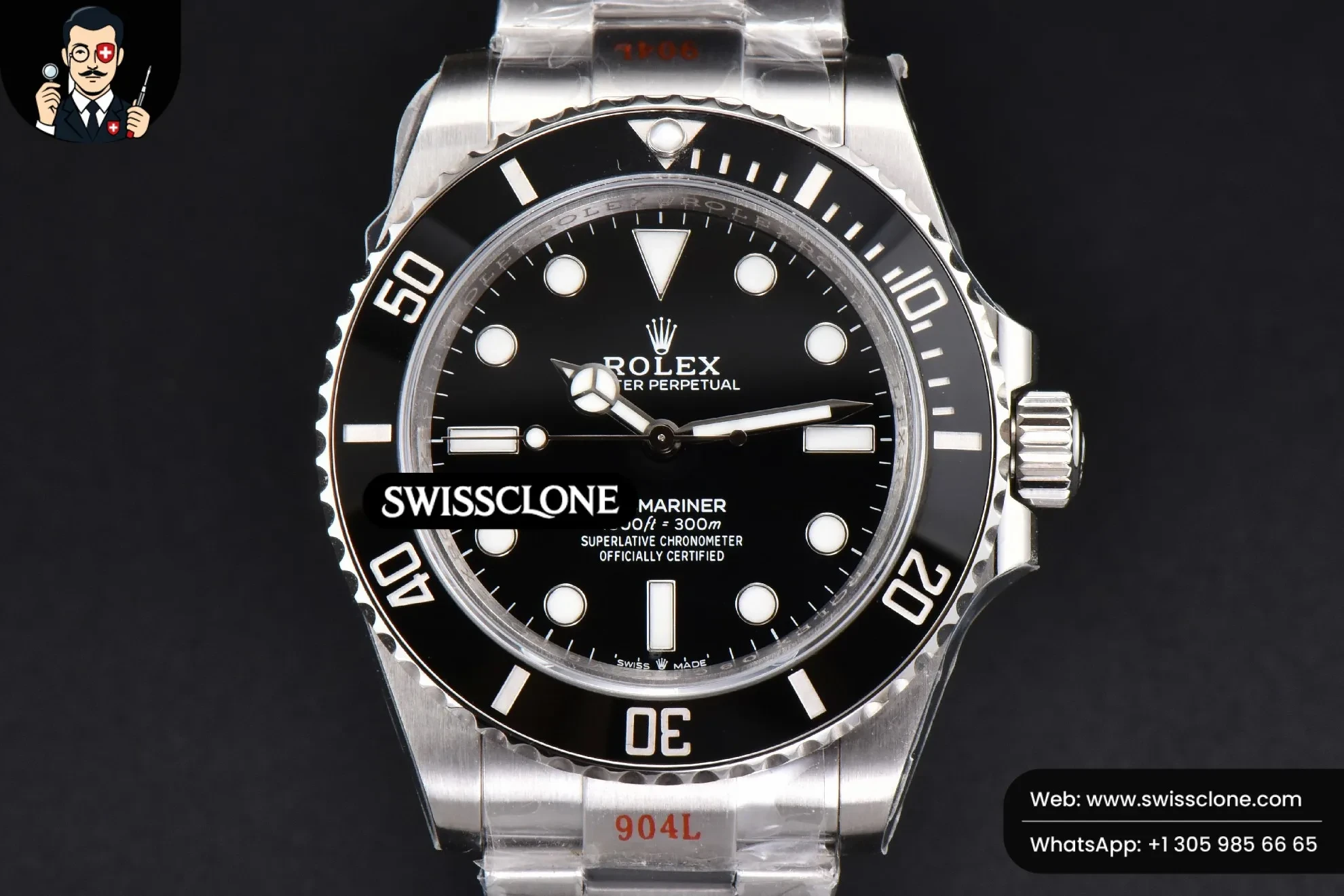 Rolex Submariner 124060 LN No Date 41mm King VR3230