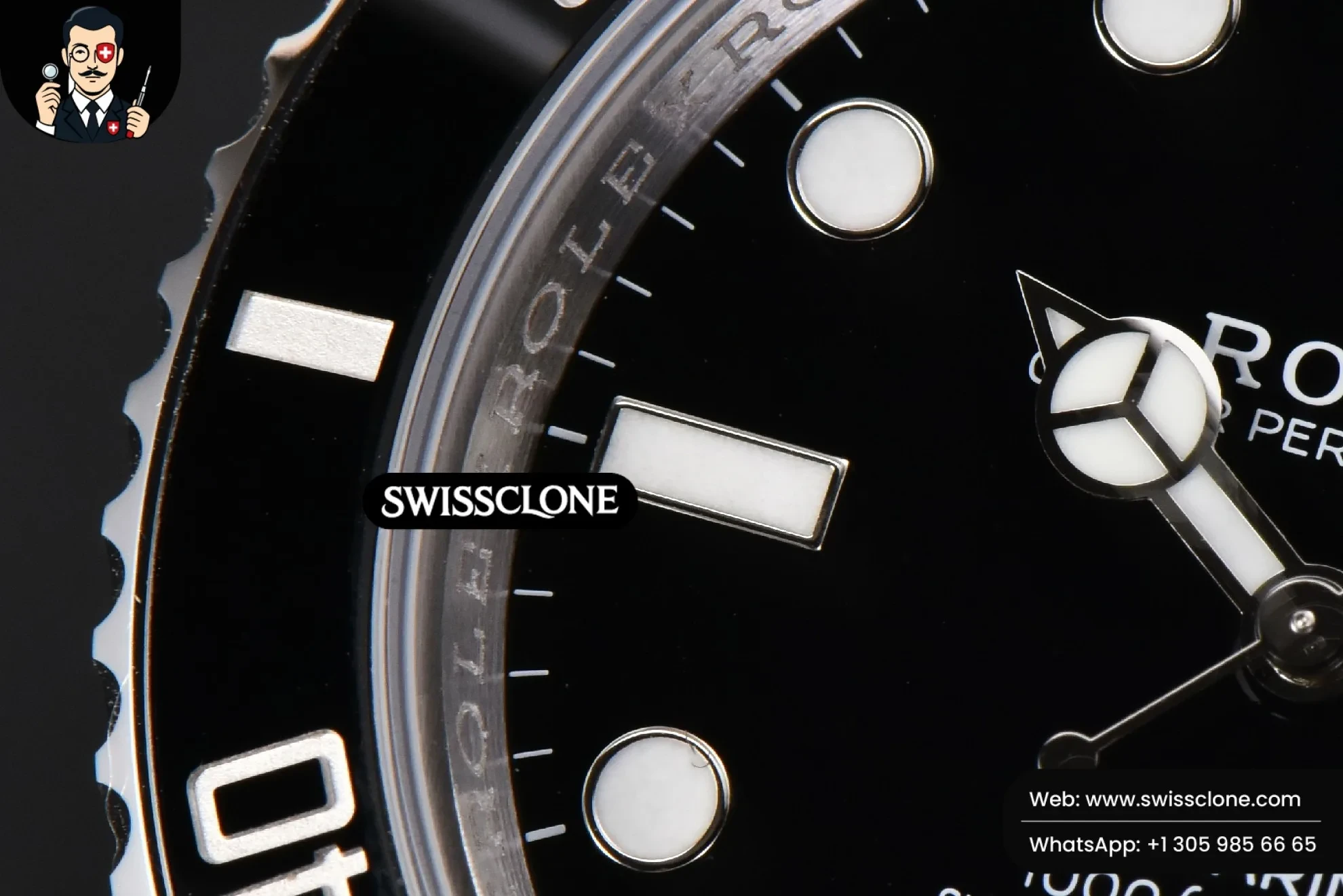 Rolex Submariner 126610 LN 41mm King Black Ceramic Black Dial VR3235 1:1 Super Clone - Caseback & Cloned Calibre Movement