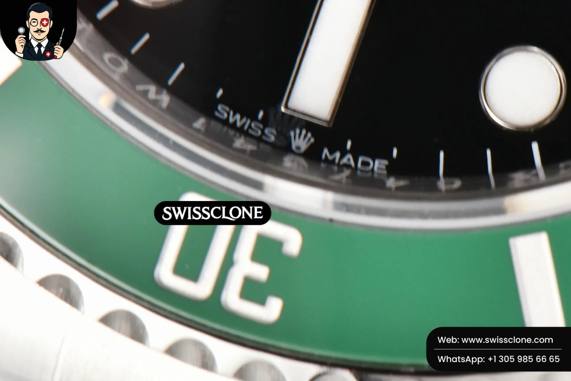 Rolex Submariner 126610 LV Kermit 904L 41mm Green Ceramic Black Dial VR3235 1:1 Super Clone - On-Wrist Presence View