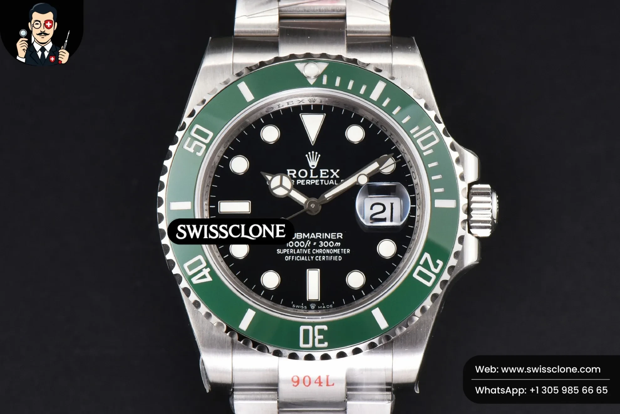Rolex Submariner 126610LV 904L 41mm JOKER Factory VR3235