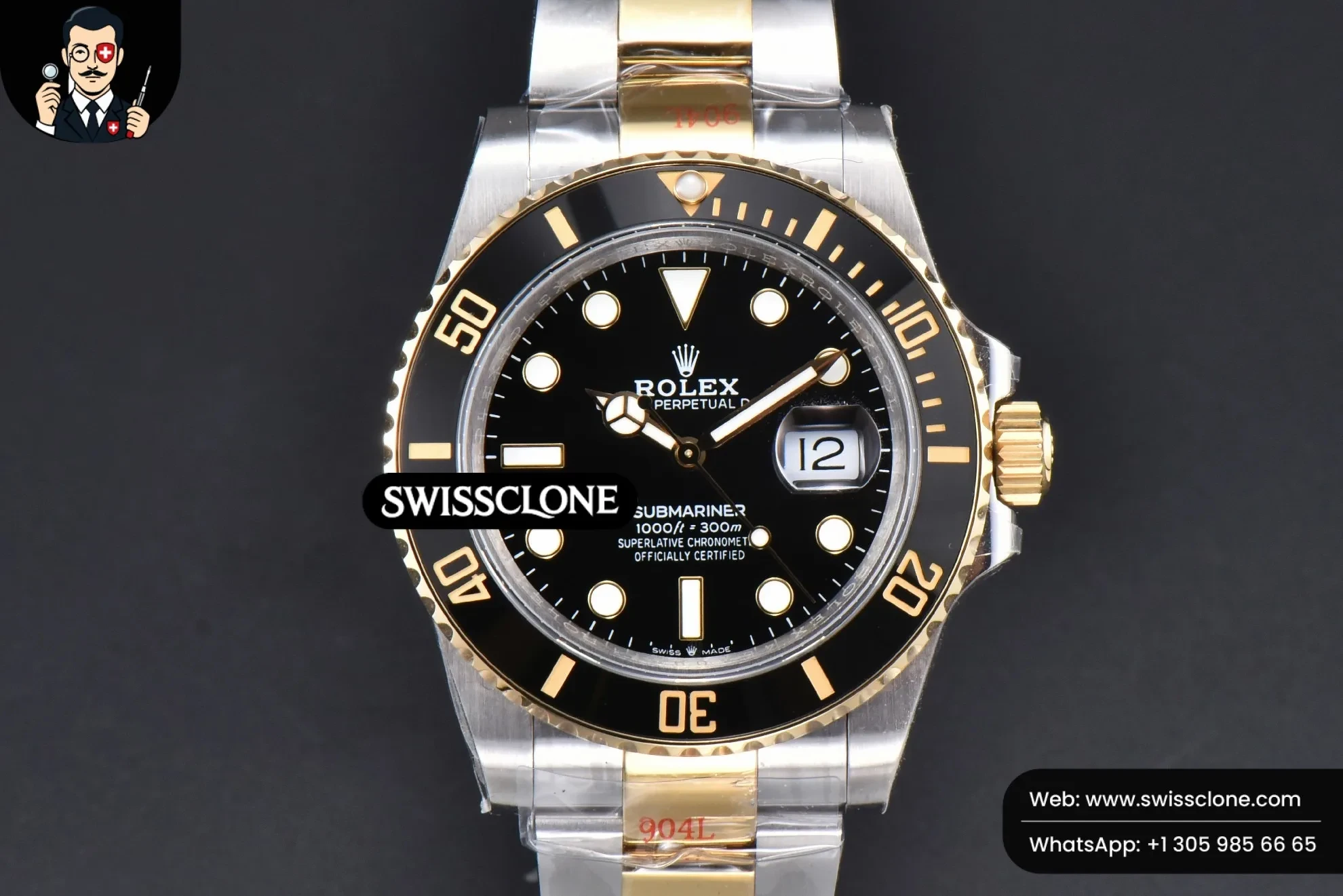 Rolex Submariner 126613 LN 41mm YG/SS Black Dial VR3235
