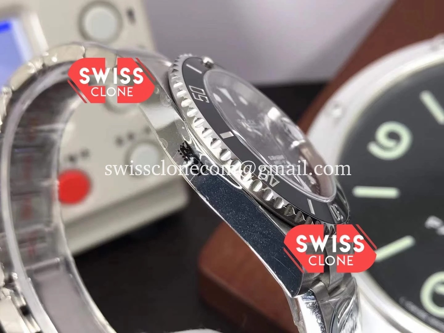 Rolex Submariner 40MM Cal.3135 Steel 126610LN 904L 1:1 Super Clone - Caseback & Cloned Calibre Movement